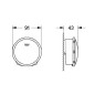 Grohe Talentofill - Garniture d´alimentation, de vidage et de trop-plein, Hard Graphite brossé 19952AL0