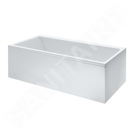 Laufen Pro - Baignoire d’angle 1900x900 mm, avec massage par air, hydromassage, éclairage LED et capteur, blanc H2349560006751