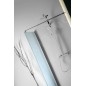 Aqualine Walk-In - Paroi de douche 800x1900 mm, verre BRICK WI080 Aqualine Walk-In - Paroi de douche 800x1900 mm, verre BRICK WI080