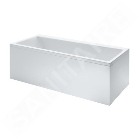 Laufen Pro - Baignoire d’angle 1800x800 mm, avec massage par air, hydromassage, éclairage LED et capteur, blanc H2329560006751