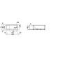 Laufen Pro - Baignoire d’angle 1600x700 mm avec système d'hydromassage et capteur, blanc H2339560006351 Laufen Pro - Baignoire d’angle 1600x700 mm avec système d'hydromassage et capteur, blanc H2339560006351