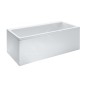 Laufen Pro - Baignoire d’angle 1600x700 mm, avec massage par air et capteur, blanc H2339550006051 Laufen Pro - Baignoire d’angle 1600x700 mm, avec massage par air et capteur, blanc H2339550006051