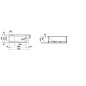 Laufen Pro - Baignoire d'angle 1700x750 mm, avec système de massage par air, hydromassage et capteur, blanc H2319560006451 Laufen Pro - Baignoire d'angle 1700x750 mm, avec système de massage par air, hydromassage et capteur, blanc H2319560006451