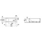 Laufen Pro - Baignoire d'angle 1700x700 mm, avec système de massage par air, hydromassage et capteur, blanc H2309560006451 Laufen Pro - Baignoire d'angle 1700x700 mm, avec système de massage par air, hydromassage et capteur, blanc H2309560006451
