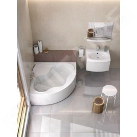 Ravak Gentiana - Baignoire d’angle 1400x1400 mm, blanc CF01000000