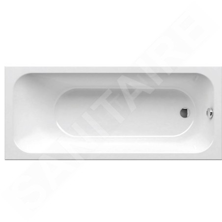 Ravak Chrome - Baignoire rectangulaire 1600x700 mm, blanc C731000000