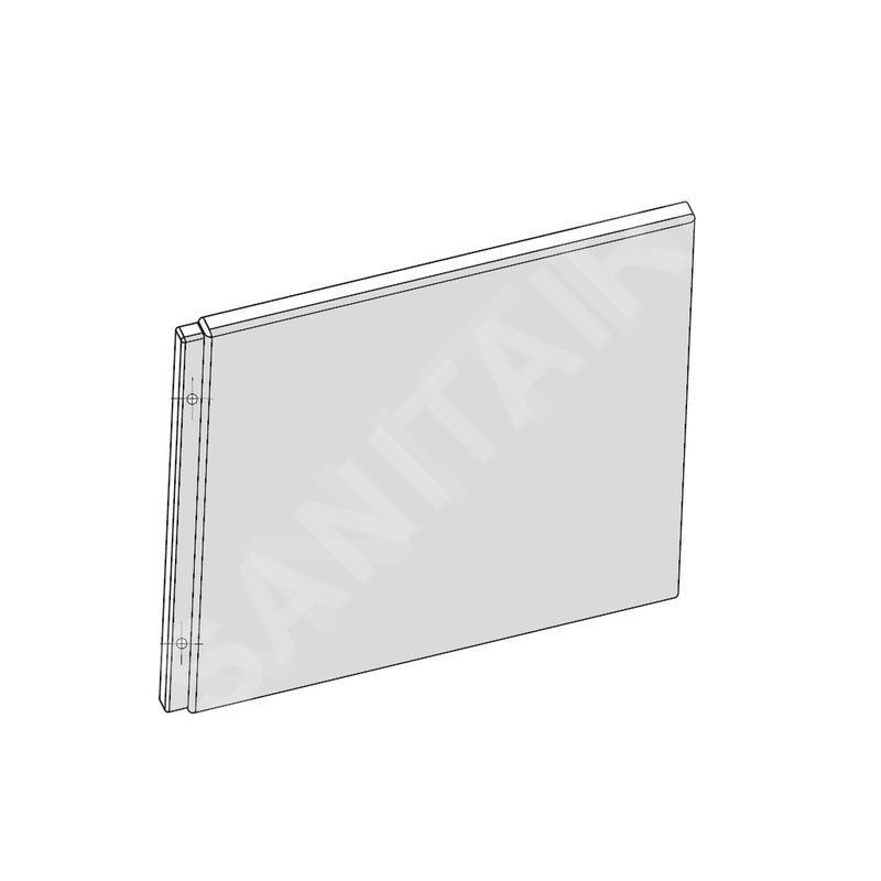 Ravak Panneaux de bain - Panneau latéral pour baignoire Chrome 70, blanc CZ72110A00