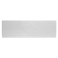 Ravak Panneaux de bain - Panneau frontal pour baignoire Chrome 1700 mm, blanc CZ74100A00