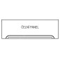 Ravak Panneaux de bain - Panneau frontal 1500 mm, blanc CZ001P0A00
