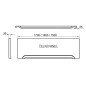 Ravak Panneaux de bain - Panneau frontal 1500 mm, blanc CZ001P0A00