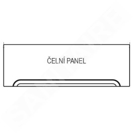 Ravak Panneaux de bain - Panneau frontal 1600 mm, blanc CZ001S0A00
