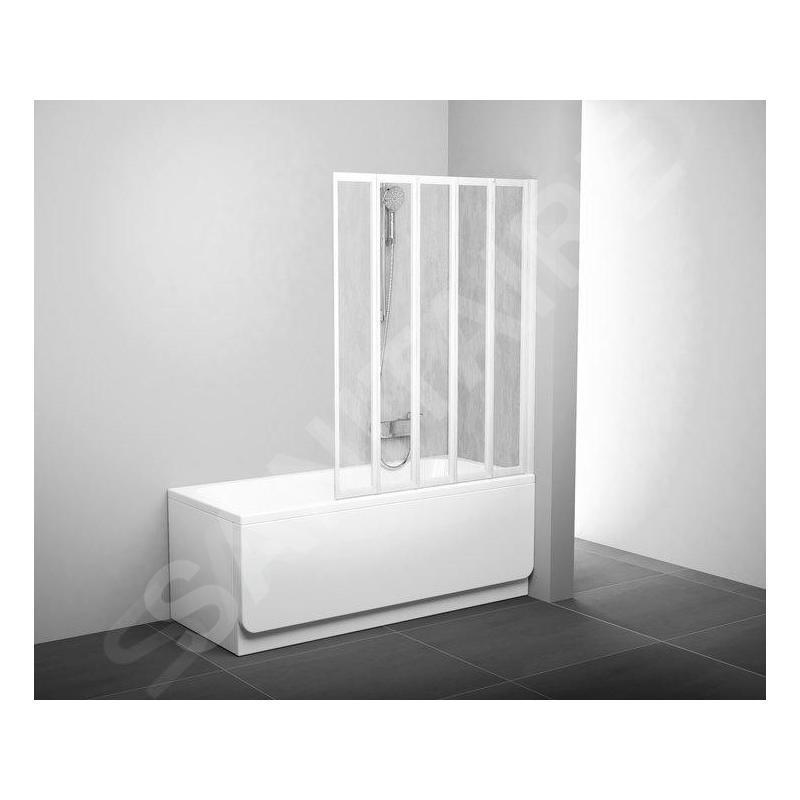 Ravak Supernova - Paroi de baignoire pliable en cinq parties, 1135 x 1330 mm, blanc/Rain 794E010041 Ravak Supernova - Paroi de baignoire pliable en cinq parties, 1135 x 1330 mm, blanc/Rain 794E010041
