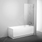 Ravak Brilliant - Paroi de baignoire en une pièce BVS1-80, 800x1500 mm, chrome/verre clair 7U840A00Z1 Ravak Brilliant - Paroi de baignoire en une pièce BVS1-80, 800x1500 mm, chrome/verre clair 7U840A00Z1