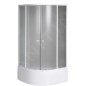 Aqualine Cabines de douche - Cabine de douche Arlen 800x800 mm, blanc/verre BRICK BTR803 Aqualine Cabines de douche - Cabine de douche Arlen 800x800 mm, blanc/verre BRICK BTR803