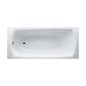 Laufen Palladium - Baignoire encastrée en acier 1800x800 mm, blanc H2251000000401