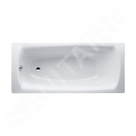 Laufen Palladium - Baignoire encastrée en acier 1700x750 mm, blanc H2251100000401