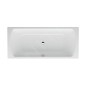 Laufen Moderna Plus - Baignoire encastrée en acier 1800x800 mm, blanc H2250600000401