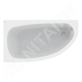 Ideal Standard Hotline - Baignoire d'angle 1.600x900 mm, gauche, blanc K275801