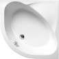Polysan Selma - Receveur de douche en quart de cercle 90x90x30 cm, R55, profond, blanc avec construction 28711 Polysan Selma - Receveur de douche en quart de cercle 90x90x30 cm, R55, profond, blanc avec construction 28711