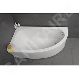 Ideal Standard Hotline - Baignoire d'angle 1.600x900 mm, gauche, blanc K275801