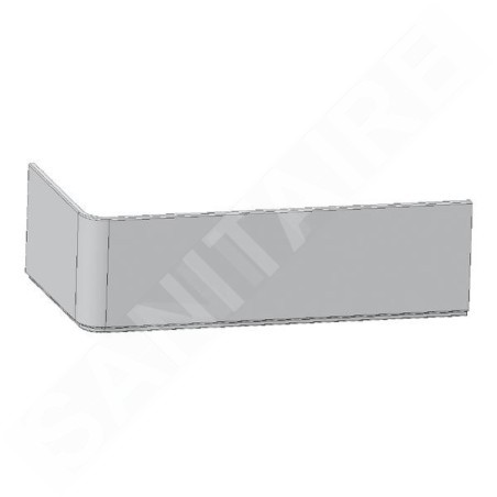 Ravak 10° - Panneau frontal 160 D, droit, blanc CZ84100A00