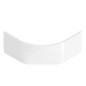 Polysan Selma - Panneau de revêtement frontal, blanc 28812