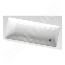 Ravak 10° - Baignoire asymétrique 170 R, 1700x1000 mm, droite, blanc C821000000