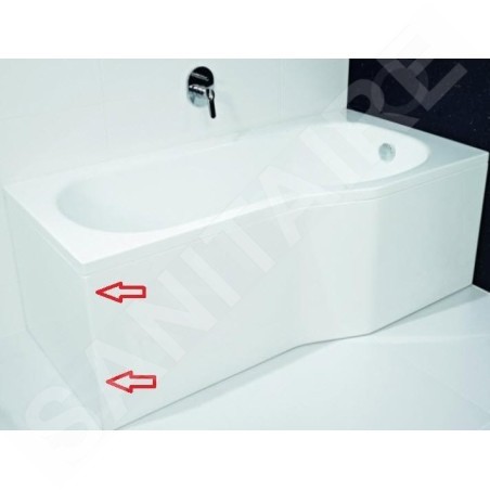 Jika Tigo - Panneau latéral universel G/D, blanc H2962950000001