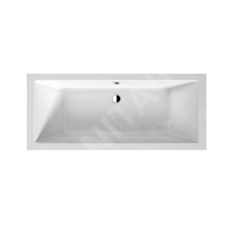 Jika Cubito Pure - Baignoire 1800x800 mm, vidage au milieu, blanc H2254200000001 Jika Cubito Pure - Baignoire 1800x800 mm, vidage au milieu, blanc H2254200000001