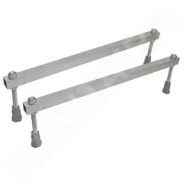 Jika Cubito - Pieds pour baignoires de largeur 700 mm, métal H2948320000001