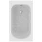 Ideal Standard Simplicity - Baignoire 1.200x700 mm, blanc W004001 Ideal Standard Simplicity - Baignoire 1.200x700 mm, blanc W004001