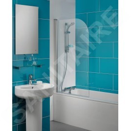 Ideal Standard Connect 2 - Cabine de douche 800 x 1400 mm, silver bright/verre clair T9924EO
