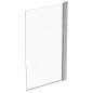 Ideal Standard Connect 2 - Cabine de douche 800 x 1400 mm, silver bright/verre clair T9923EO