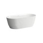 Laufen Pro - Baignoire ilôt 1650x750x550 mm, avec bonde, blanc H2399520000001 Laufen Pro - Baignoire ilôt 1650x750x550 mm, avec bonde, blanc H2399520000001
