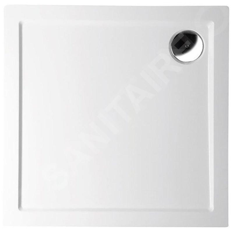 Polysan Receveurs de douche - Receveur de douche en marbre de synthèse AURA, 1000x1000 mm, blanc 60511 Polysan Receveurs de douche - Receveur de douche en marbre de synthèse AURA, 1000x1000 mm, blanc 60511