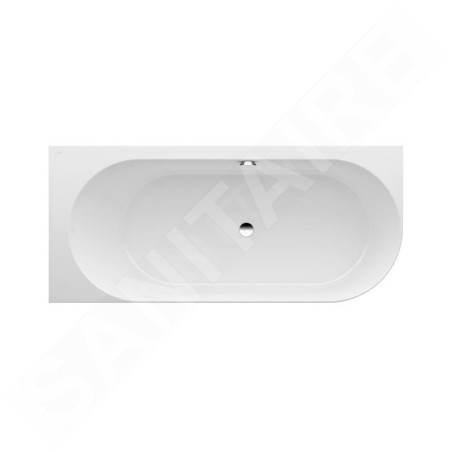 Laufen Pro - Baignoire 1800x800 mm, gauche, blanc H2449560000001