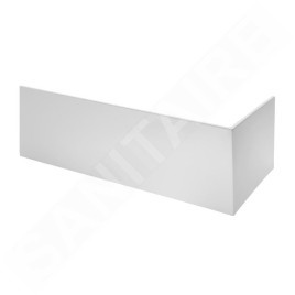 Laufen Accessoires - Panneau en L 1900x900 mm, droit, blanc H2961280000001