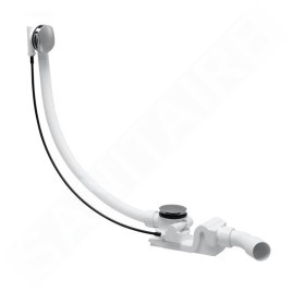 Laufen Accessoires - Garniture de vidage et trop-plein pour baignoire, chrome H2944570000001