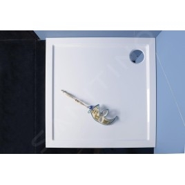 Polysan Receveurs de douche - Receveur de douche AURA, 800x800 mm, blanc 42511