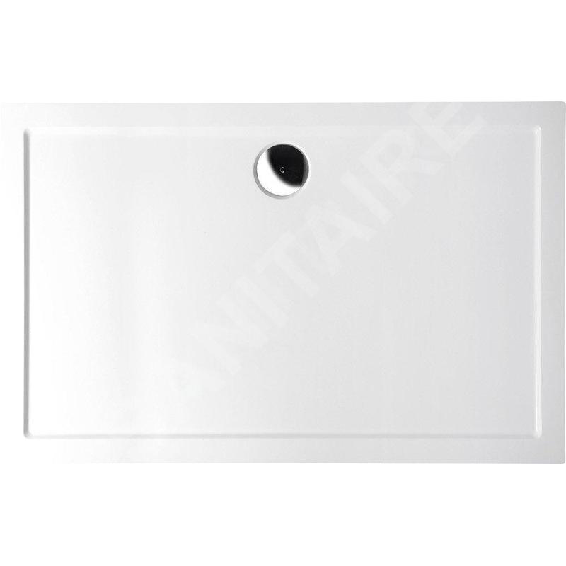 Polysan Karia - Receveur de douche 1100x800x30 mm, blanc 46511