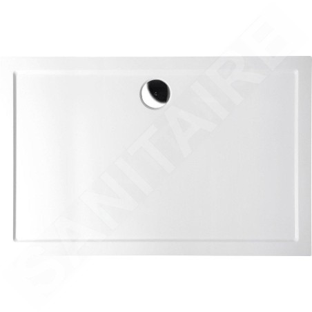 Polysan Karia - Receveur de douche 1100x800x30 mm, blanc 46511