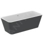 Ideal Standard Tonic II - Baignoire îlot 1800x800 mm, blanc mat/noir mat K8725V3 Ideal Standard Tonic II - Baignoire îlot 1800x800 mm, blanc mat/noir mat K8725V3