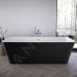Ideal Standard Tonic II - Baignoire îlot 1800x800 mm, blanc mat/noir mat K8725V3 Ideal Standard Tonic II - Baignoire îlot 1800x800 mm, blanc mat/noir mat K8725V3