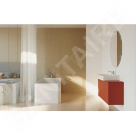 Ideal Standard Conca Ceram - Baignoire îlot 1800x800 mm, blanc mat K8830EN