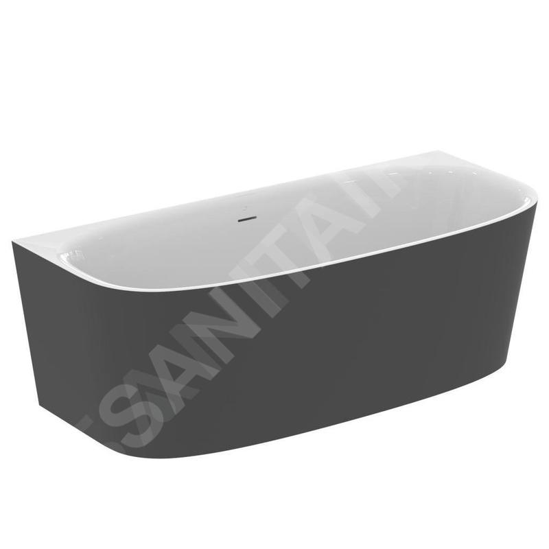 Ideal Standard Dea - Baignoire îlot, 1800x800 mm, blanc/noir T9940V3 Ideal Standard Dea - Baignoire îlot, 1800x800 mm, blanc/noir T9940V3