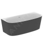 Ideal Standard Dea - Baignoire îlot, 1800x800 mm, blanc/noir T9940V3 Ideal Standard Dea - Baignoire îlot, 1800x800 mm, blanc/noir T9940V3