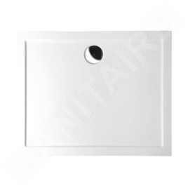 Polysan Karia - Receveur de douche 900x800x30 mm, blanc 63511