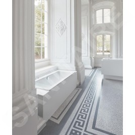 Bette One - Baignoire encastrable 1800x800 mm, BetteGlaze Plus, blanc 3313-000PLUS