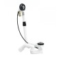 Bette Accessoires - Garniture de vidage et remplissage par le trop-plein, câble bowden, longueur 560 mm, chrome B604-901