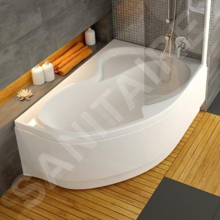 Ravak Panneaux de bain - Face avant A 150 P pour baignoire Rosa II, 1500 mm, droite, blanche CZJ1200AN0